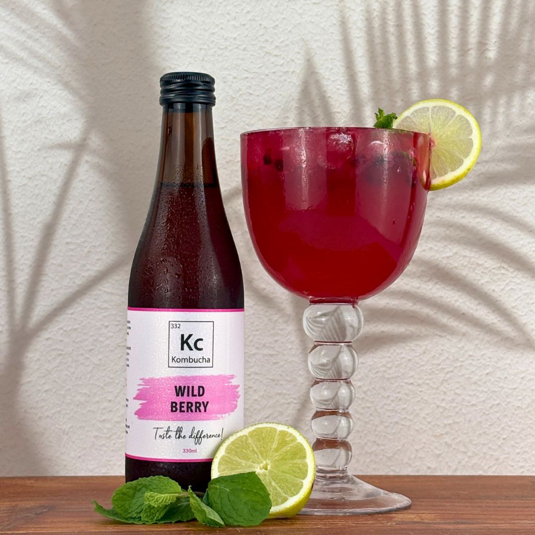 Boysenberry, Lime & Mint Fizz